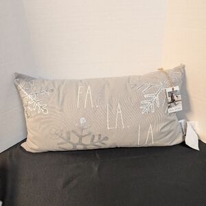 NWT💕Rae Dunn Pillow Accent Toss Holiday Cushion With Sequins